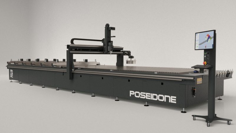 cnc mecanizado poseidone italmac 2022 10 04 Fresadora CNC Poseidone